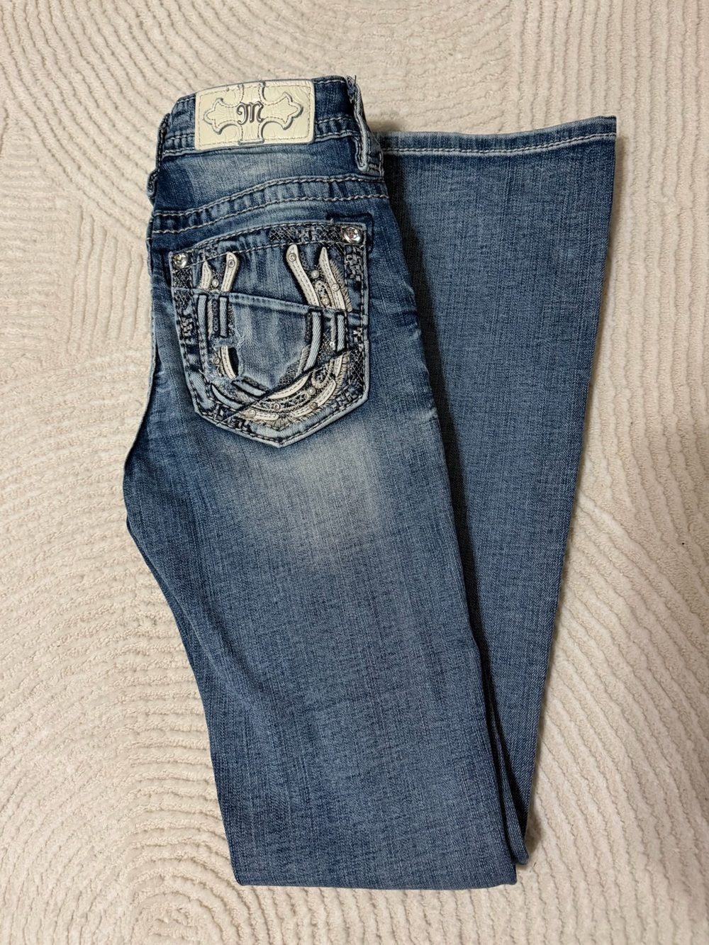 MissMe bootcut jeans size 24w